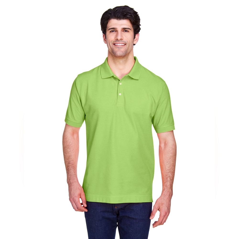🌟Polo Shirt with Classic Collar and Short Sleeves-Lime